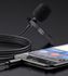 Generic Lapel Microphone For Cameras Phone,150CM Cable