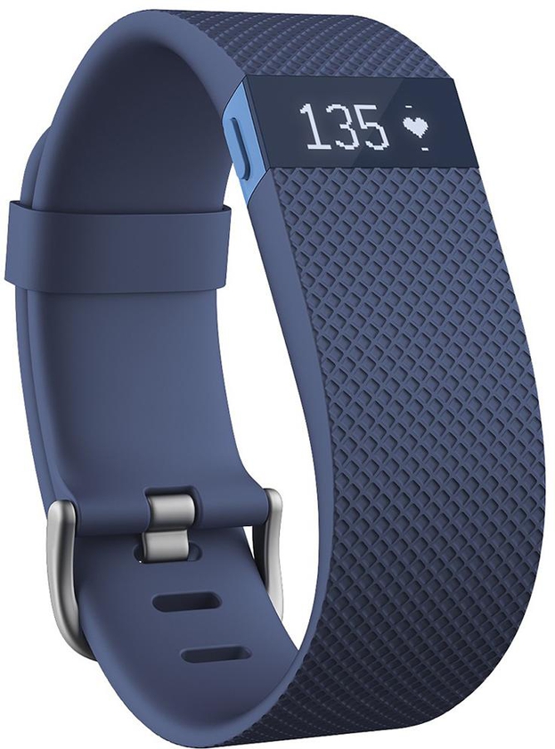 FitBit Charge HR Heart Rate + Activity Wristband - Blue, Large