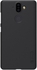 Frosted Shield Back Case Cover With Screen Guard For Nokia 8 Sirocco Black