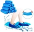 غطاء حذاء مضاد للماء للاستخدام مرة واحدة مكون من 100 قطعة
