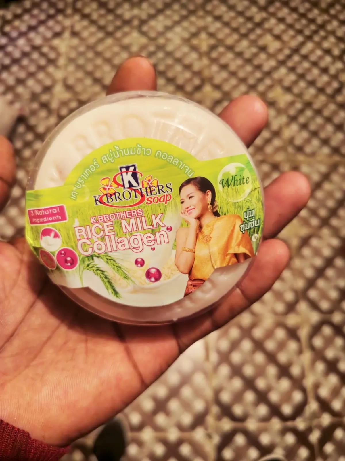 Rice soap K Brothers Rice Milk And Collagen Soap