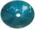 San George Design Glass Wash Basin With Mixer Cold & Hot Blue