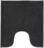 SÖDERSJÖN Pedestal mat - dark grey 55x60 cm