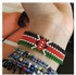 Fashion Kenyan Bracelet/Wrist Band/Kenyan Flag Bracelet