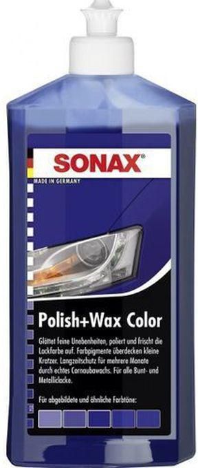 Sonax 1837552 500ml Colour Polish And Wax - Blue