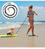 Kayak Paddle Leash, 4Pcs Leash Accessories Stretchable Coiled Rod for Kayaking Fishing Boating Canoeing SUP Rafting
