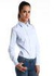Fred Perry Green Label Women's Light Blue Poplin Long Sleeve Shirt S