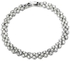 Cubic Zirconia White Gold Plated Bracelet