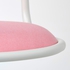 ÖRFJÄLL Children's desk chair - white/Vissle pink