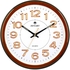 Zenart- Japanese Quartz Wooden Style Wall Clock 6837-1