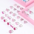 SOTOGO 100 Pieces Little Girl Rings Jewelry Rings Girl Pretend Play Rings and Dress up Rings, Little Girls Gift