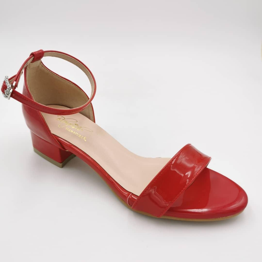 Blowfish-heels Evian Ankle Wrap Low Heel - 7 Sizes (3 Colors)