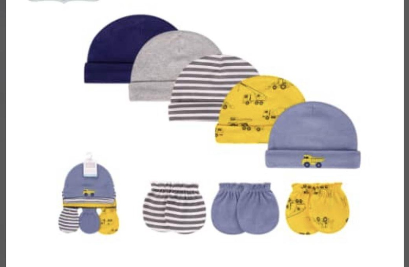 Hudson Baby Baby Boy Handmitten-and Cap Gift Set