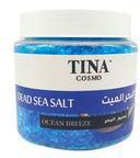 Tina Cosmo Salt Ocean Breeze 500 G + Tina Cosmo Salt Ocean Breeze 500 G = Tina Cosmo Salt Gold 500 G