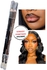 Huda Beauty 2pcs Black Brown Dual Side Eyebrow Pencil Eyeliner Lipliner
