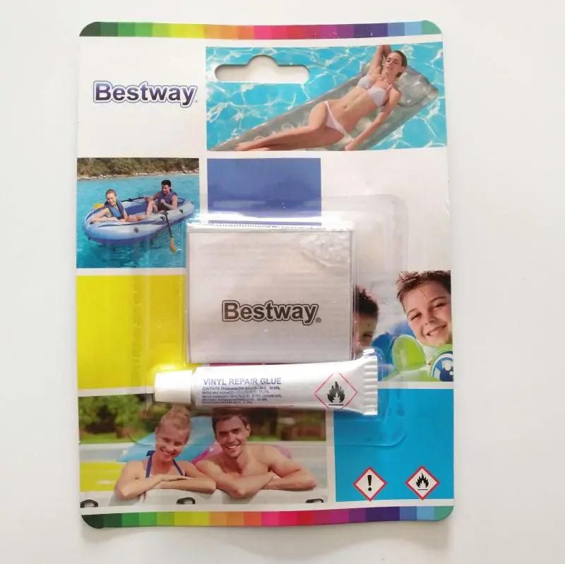 Bestway INTEX Overhaul Patch Inflatable Air bed boat Sofa Swim Pool Vinyl Repair Glue Package Kit