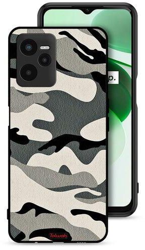 Realme C35 Protective Case Cover Camouflage