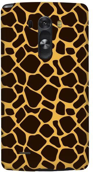 Stylizedd LG G3 Premium Slim Snap case cover Matte Finish - Giraffe Skin