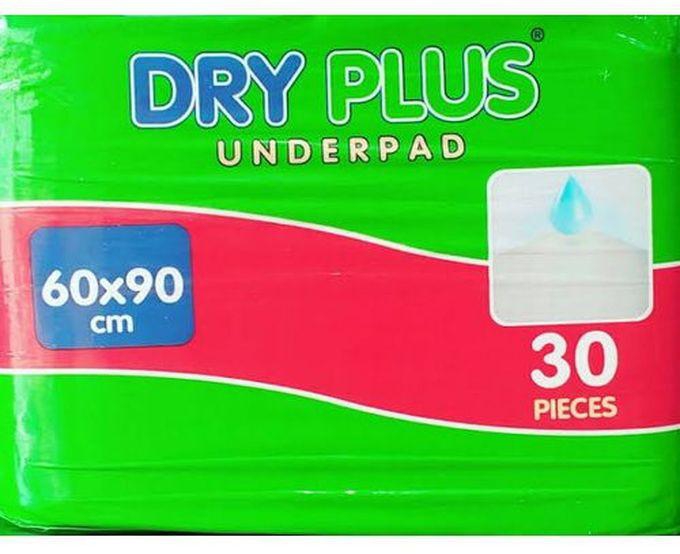 Dry Plus Underpad - 30 Pcs - 60 X 90 Cm - 1 Pack