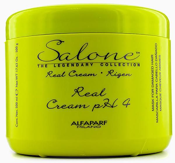 AlfaParf - Hair Mask Salone The Legendary Collection Rigen Real Cream PH 4 Repair Mask (For Damaged Hair)