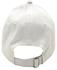 قبعة بيسبول عصرية مطرزة بنمط كوري أبيض