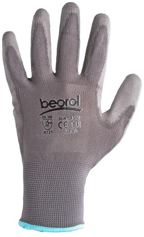 Beorol Bunter Gloves (XL, Gray)