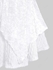 Plus Size Grommets Lace-up Asymmetrical Velvet Layered Lace Trim Cable Knit Textured Sweater Dress - 1x | Us 14-16