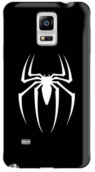 Stylizedd Samsung Galaxy Note 4 Premium Slim Snap case cover Gloss Finish - Spidermark - Black