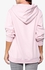 Pink Oversized French Terry Hoodie