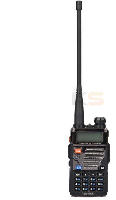 BAOFENG BF-UV5RB Two Way Radio UHF / VHF Portable Walkie Talkie Interphone-Black