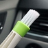 Greenfields Mini Dusters for Car Air Vent, 2 In 1 Automotive Air Conditioner Cleaner and Brush, Dust Collector Cleaning Cloth Tool for Keyboard Window Leaves Blinds Shutter
