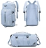 Outdoor Waterproof Oxford Sports Gym Bags For Men Women Large Capacity Training Fitness Handbags Female Camping Travel Backpack -Baby Blue