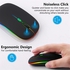 Bluetooth Dual Model LED 2.4Ghz Rechargeable Wireless Bluetooth Mouse