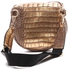 Ice Club Leather Reptile Pattern Waist Bag - Oxide