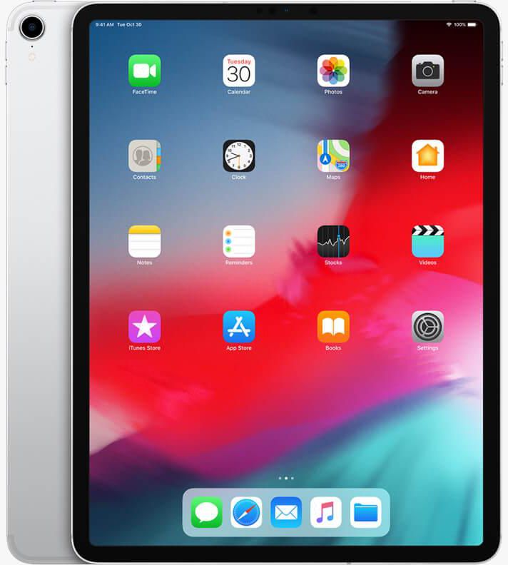 Apple iPad Pro 12.9 (2018) Wi-Fi Cellular 64GB Silver / MTHU2