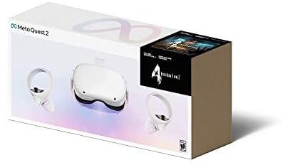 Meta Quest 2 Resident Evil 4 Bundle with Beat Saber 128GB - Advanced All-In-One Virtual Reality Headset, Wi-Fi