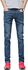 Men's Jeans Casual Straight Long Denim Mid Waisted Pants