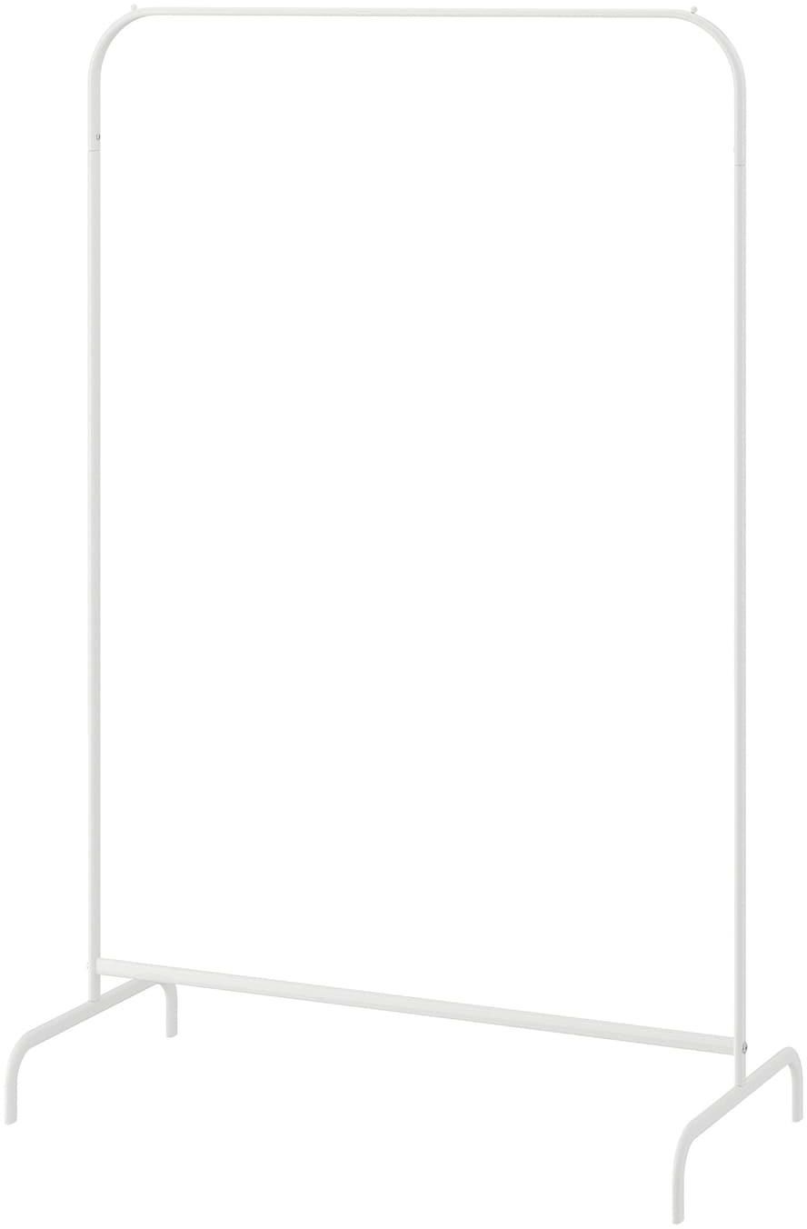 MULIG Clothes rack - white 99x152 cm