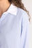 Defacto Striped Poplin Long Sleeve Crop Shirt