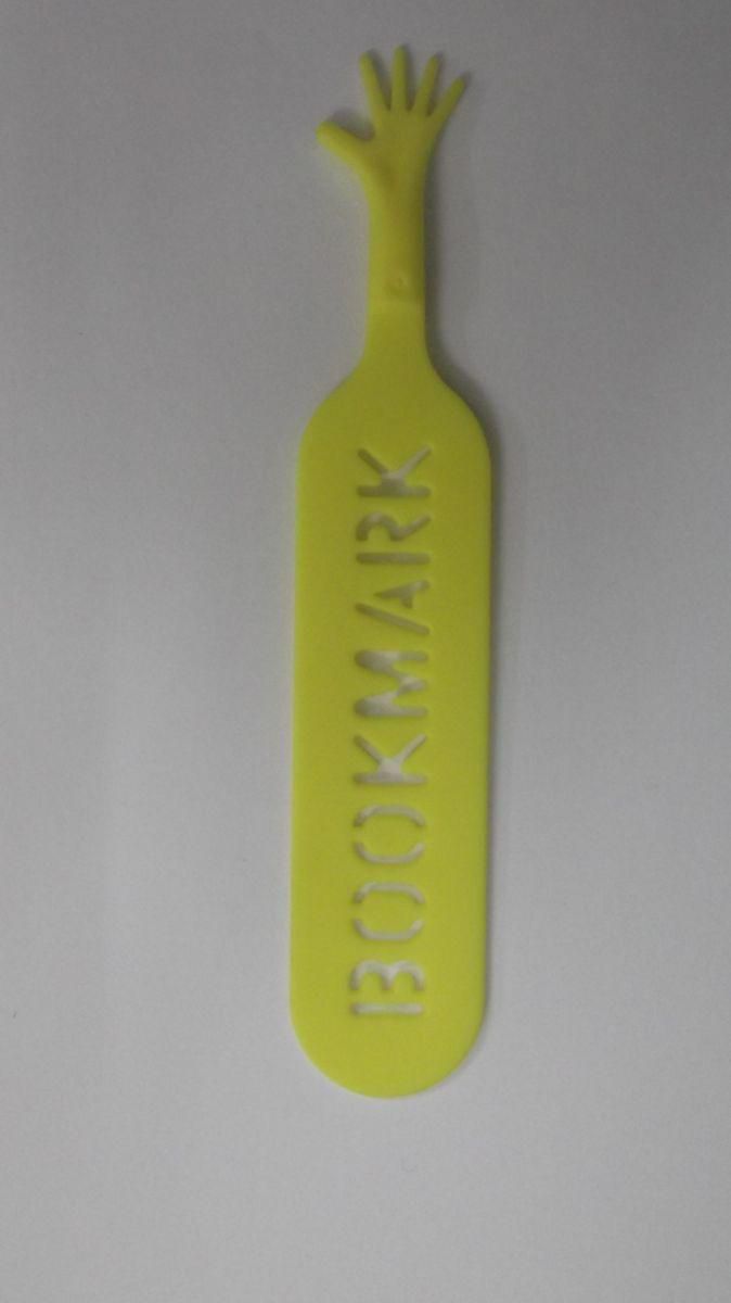 Hand Bookmark - Yellow