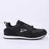 Leather Fashion Sneakers - Black