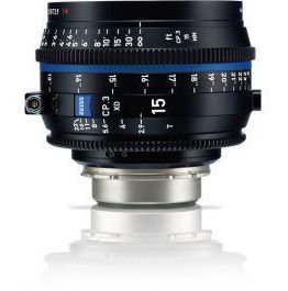 Zeiss CP.3 XD 15mm T2.9 Compact Prime Lens (PL Mount, Meters)