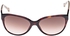 Carolina Herrera Butterfly Brown Women's Sunglasses - SHE572 04AP - 57-17-140
