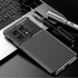 OnePlus 11 , Carbon Fiber Beetle Pattern Case, Anti-Slip Case, Slim Shock Absorption Cover - Black