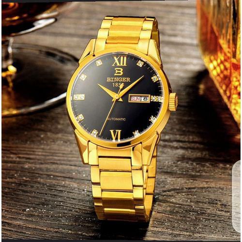 Pure & Sure Pure Class Gold WristWatch For Classic Men