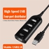 4port Usb Hub High Speed Usb2.0 Cable Separator Usb For Usb
