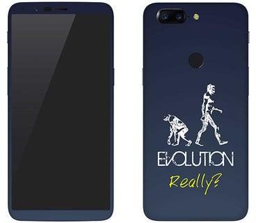 Vinyl Skin Decal For OnePlus 5T Evolution, Really (Grey)