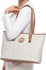 Stephanie Nicole PSN9207 Shopper Bag for Women, Beige/Tan