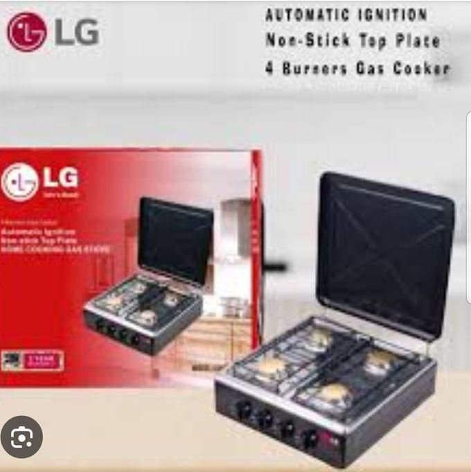 Maxi 4-Burner Manual Ignition Table Top Gas Cooker (Maxi By LG)