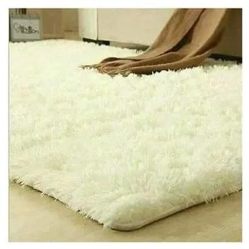 Fluffy Carpet - 5x8 - Off White